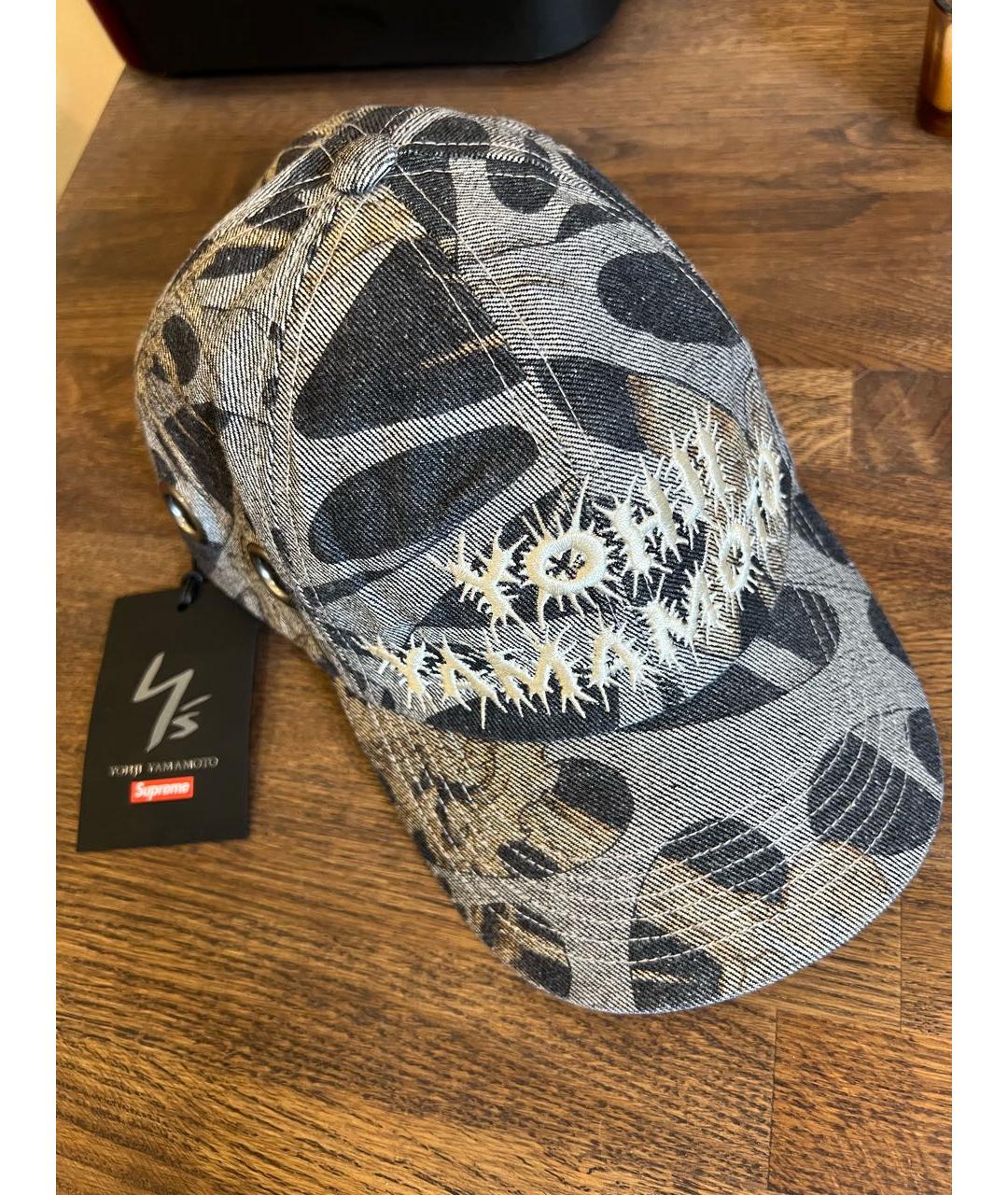 SUPREME Черная хлопковая кепка/бейсболка, фото 5