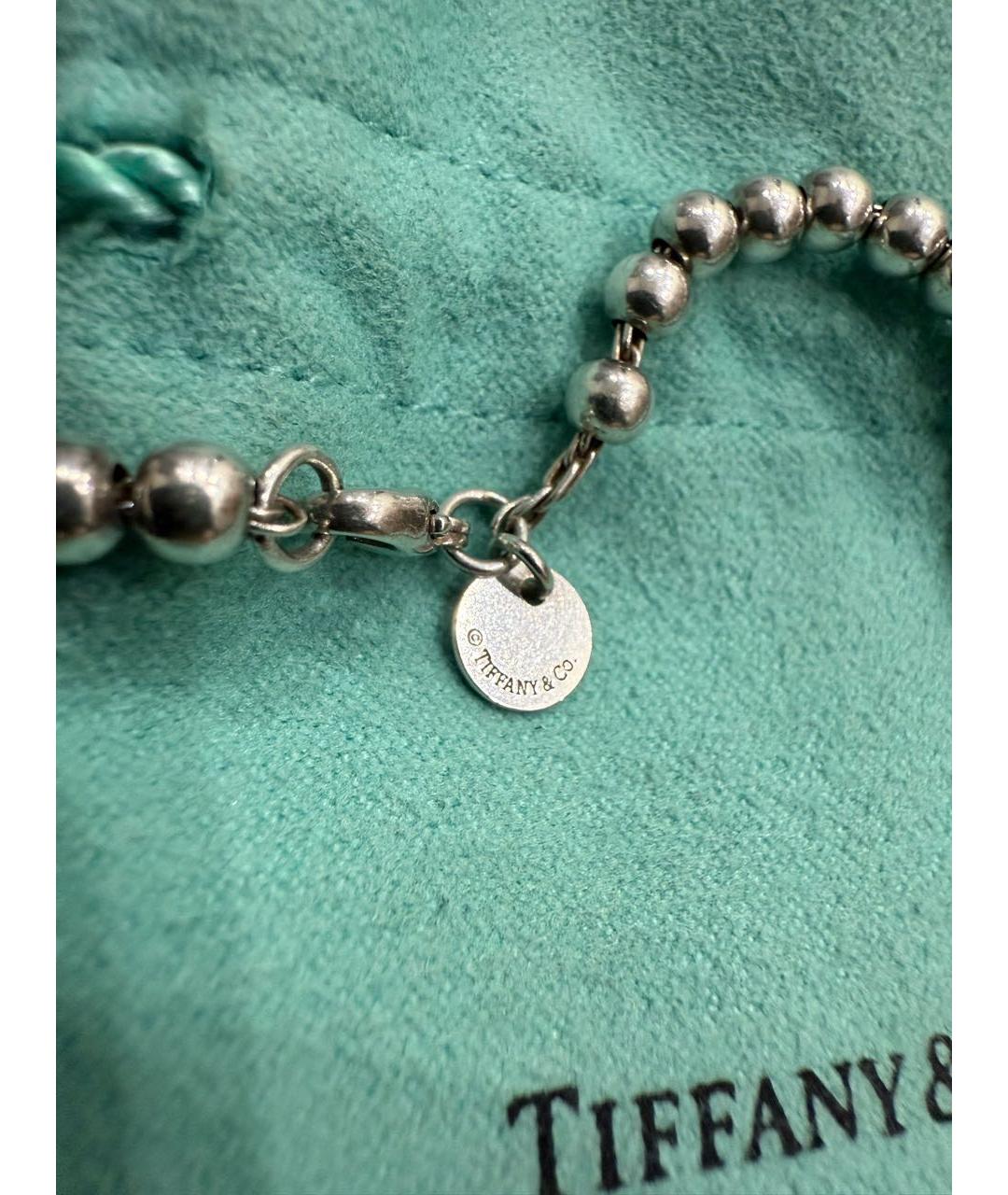 TIFFANY&CO Серебрянный серебряный браслет, фото 3