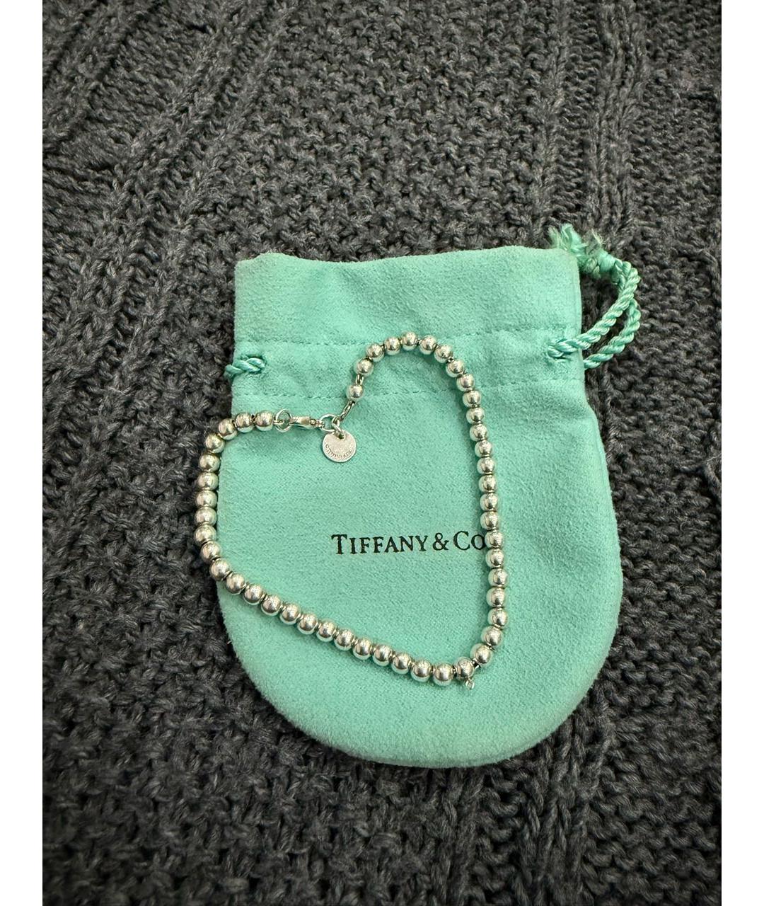 TIFFANY&CO Серебрянный серебряный браслет, фото 2
