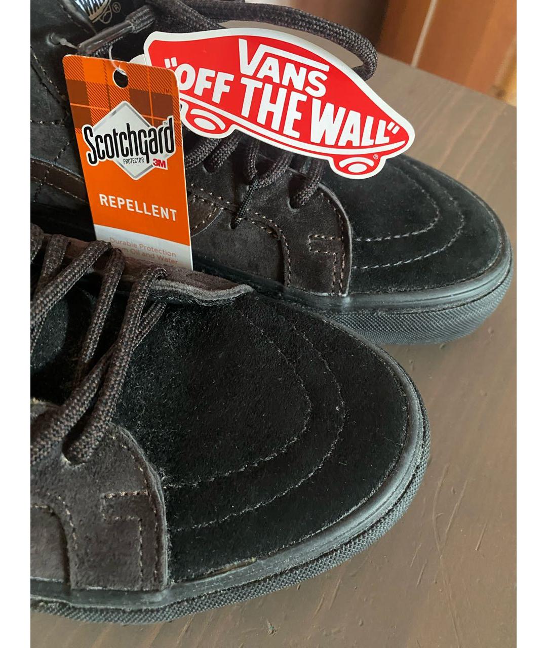VANS Коричневые замшевые кеды, фото 5