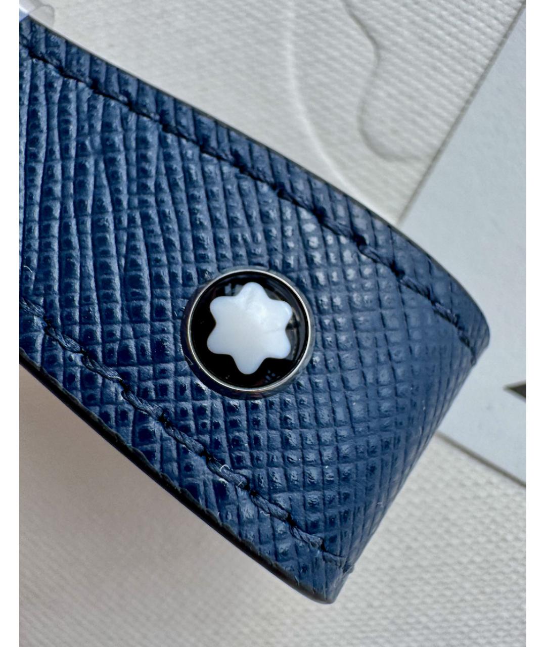 MONTBLANC Темно-синий брелок, фото 4