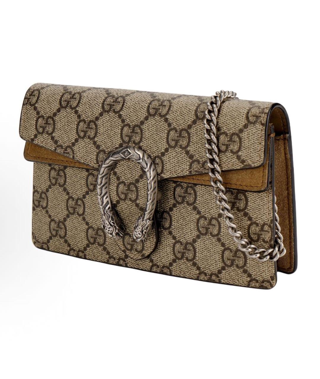 GUCCI Коричневая сумка через плечо, фото 2