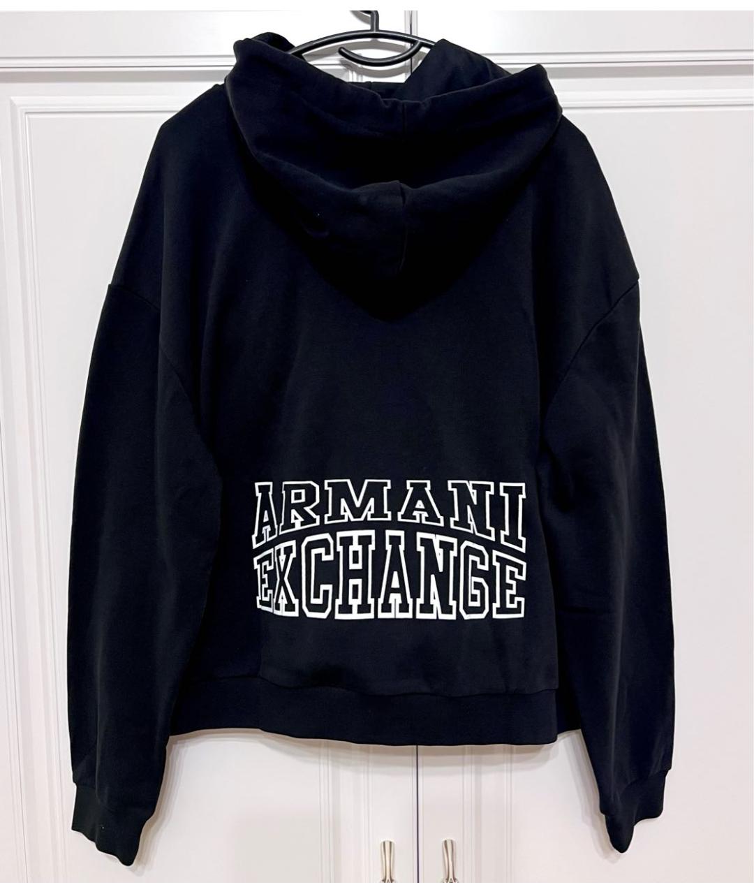 ARMANI EXCHANGE Черный хлопковый спортивные костюмы, фото 5