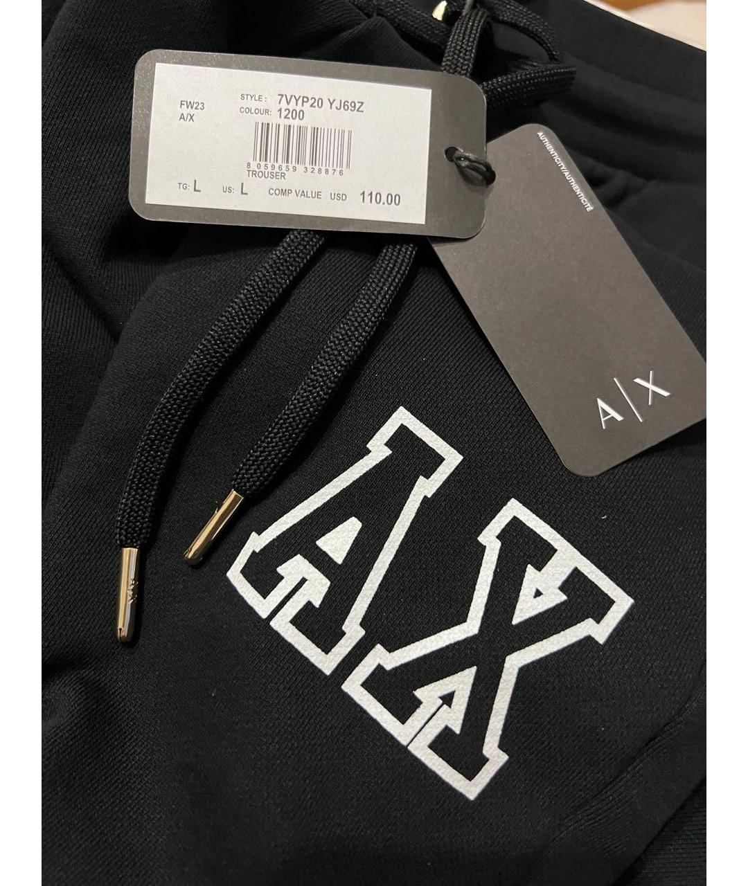ARMANI EXCHANGE Черный хлопковый спортивные костюмы, фото 6