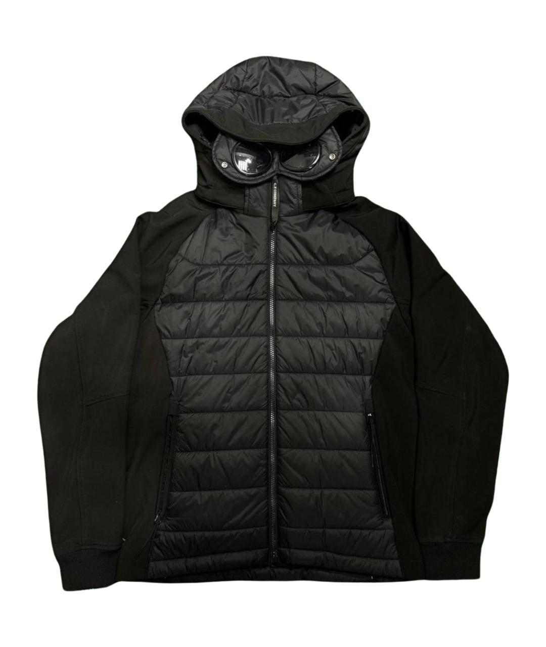 CP COMPANY Черная полиэстеровая куртка, фото 1