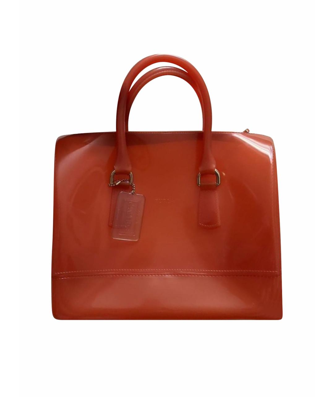 FURLA Оранжевая пляжная сумка, фото 1
