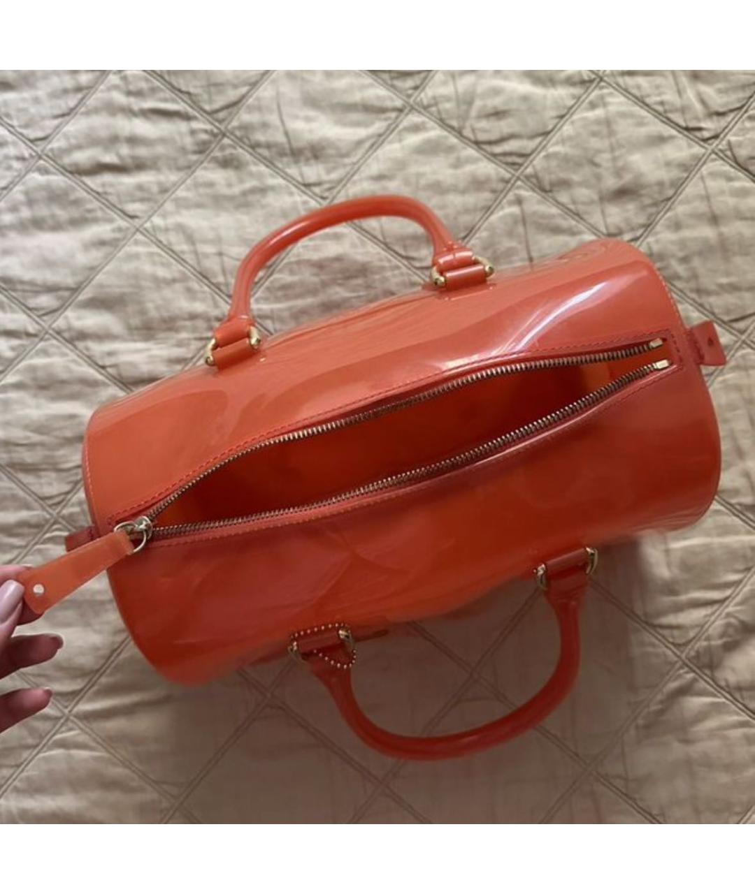 FURLA Оранжевая пляжная сумка, фото 3