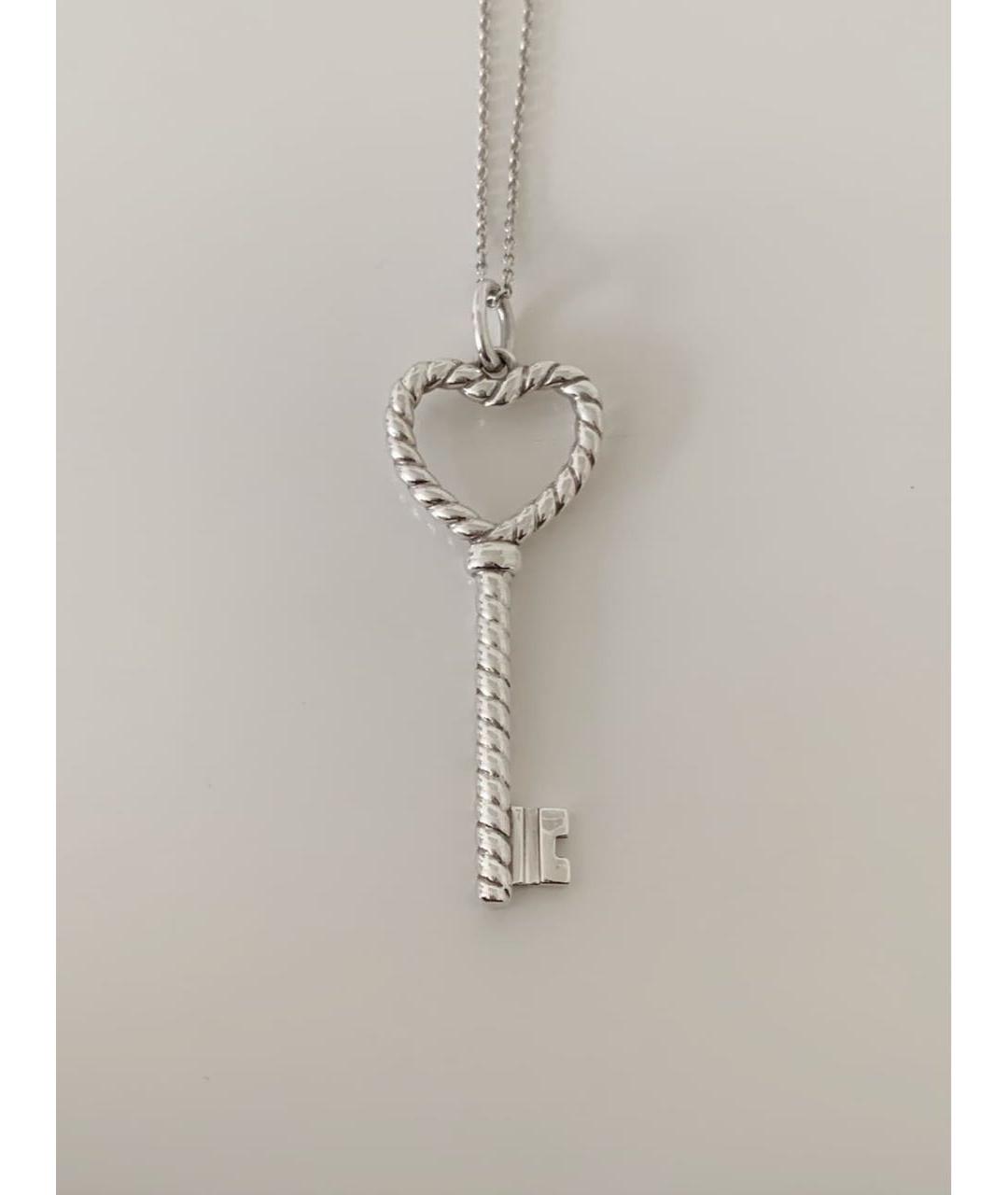TIFFANY&CO Серебряная серебряная подвеска, фото 4