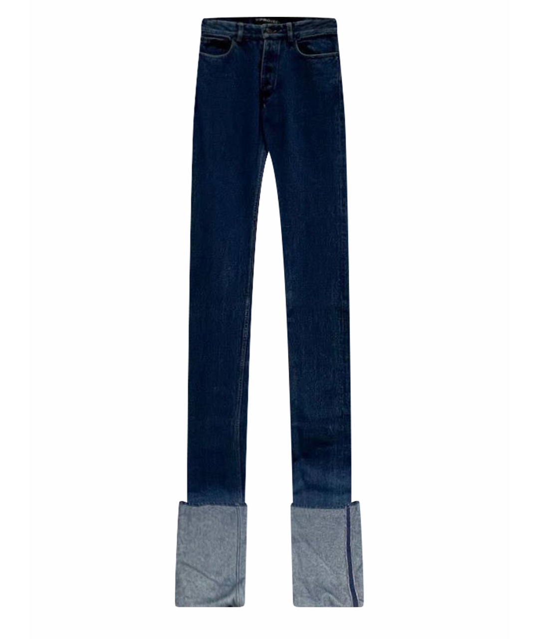 Y/PROJECT Синие прямые джинсы, фото 1