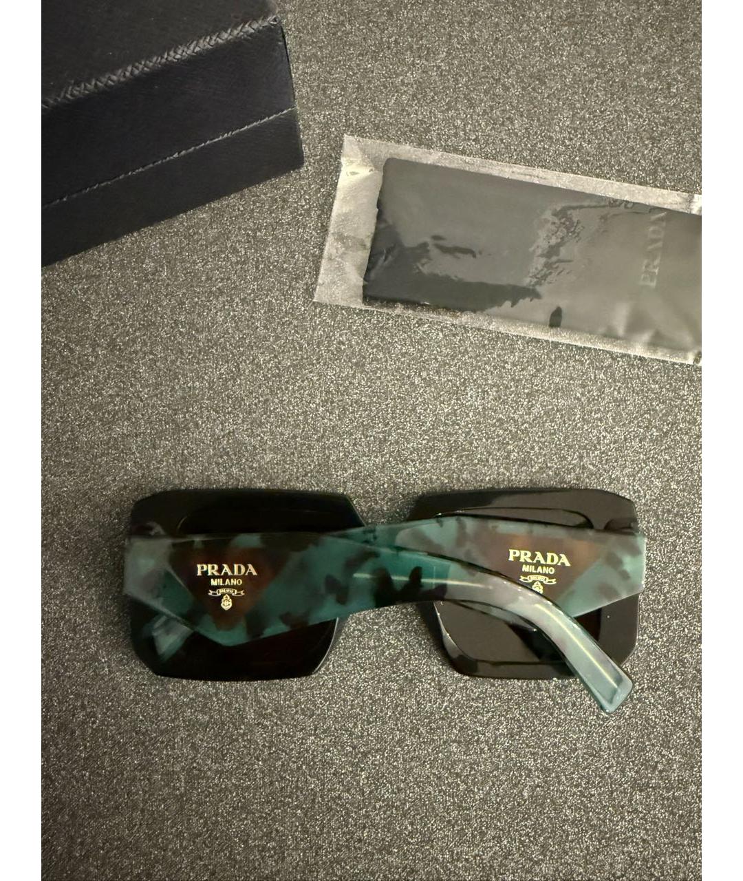 PRADA Мульти пластиковые солнцезащитные очки, фото 2