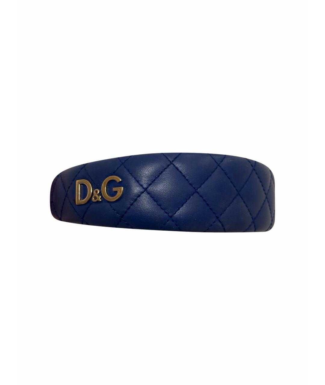 DOLCE&GABBANA Синий ободок, фото 1