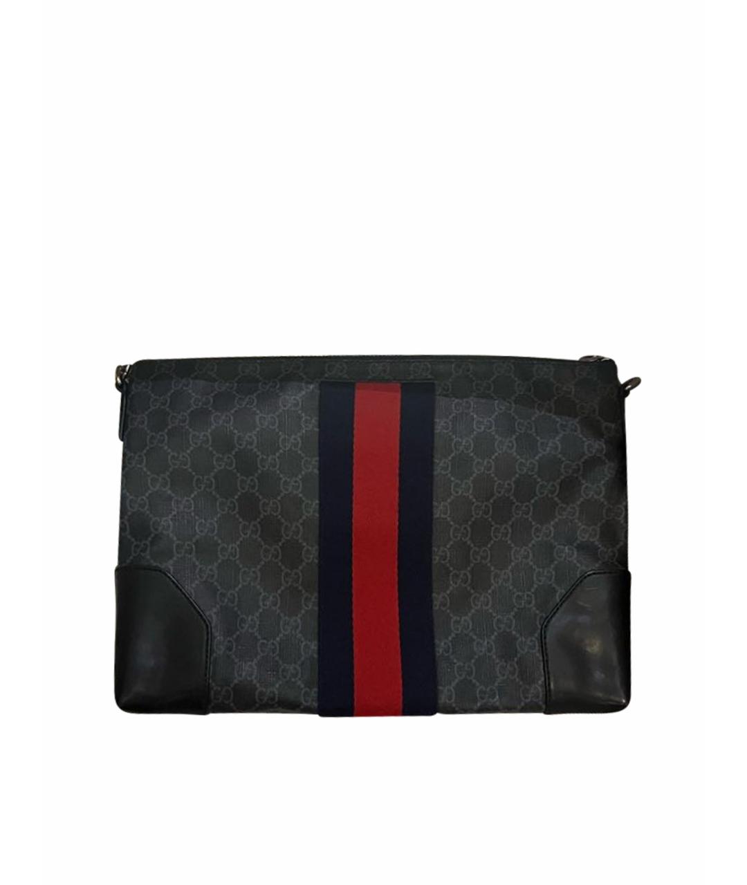 GUCCI Черная сумка на плечо, фото 1