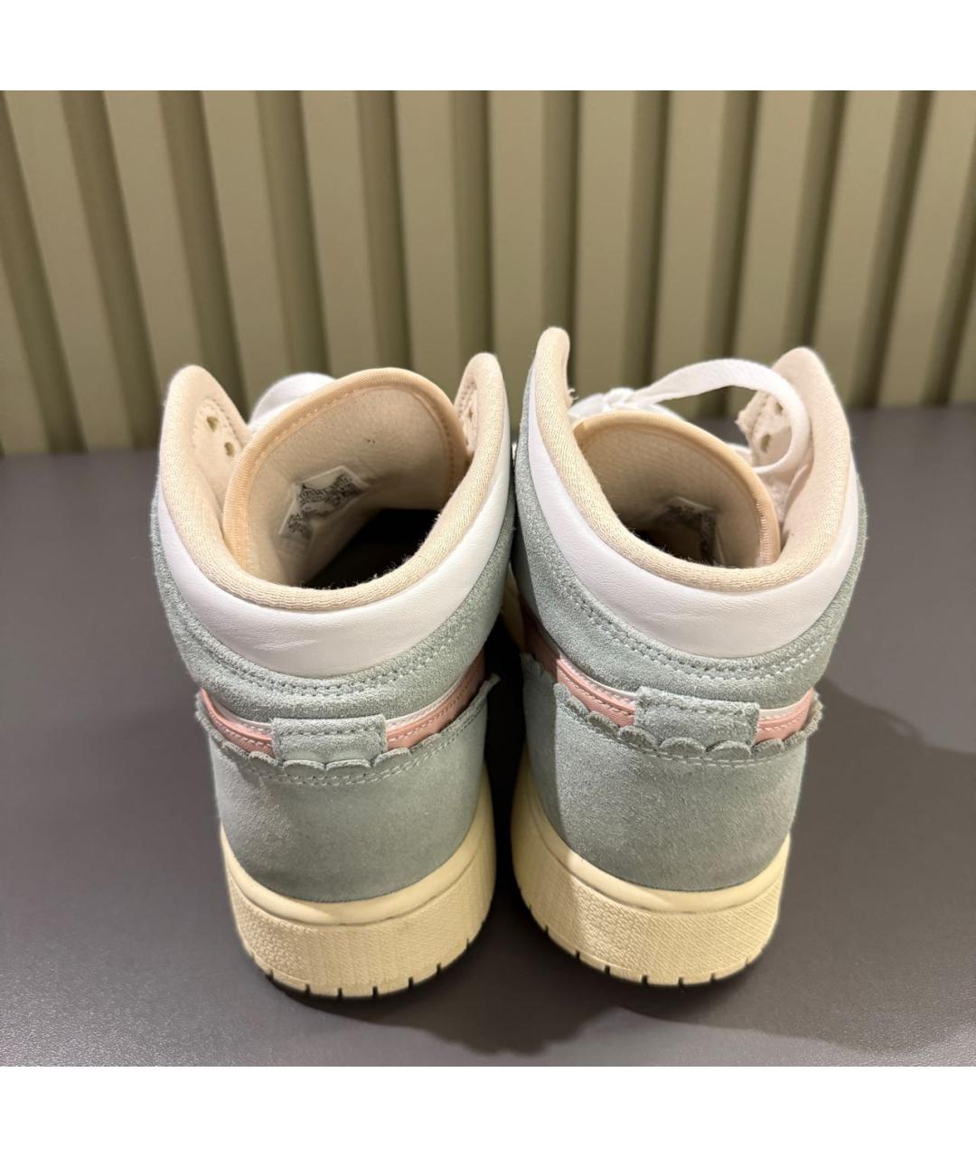 NIKE Белые кожаные кроссовки, фото 3