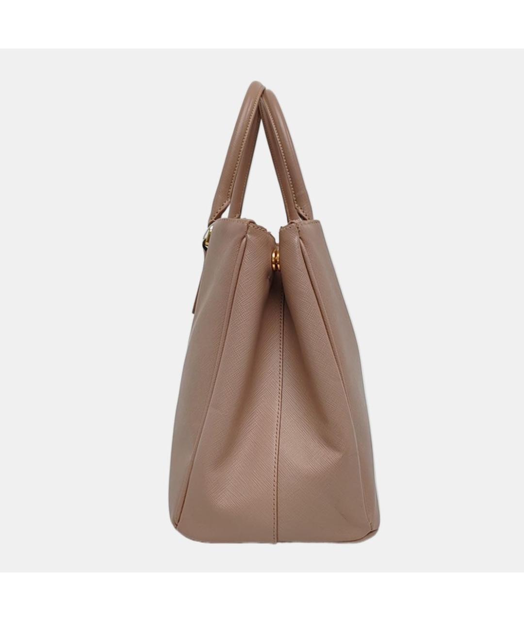 PRADA Коричневая кожаная сумка через плечо, фото 3