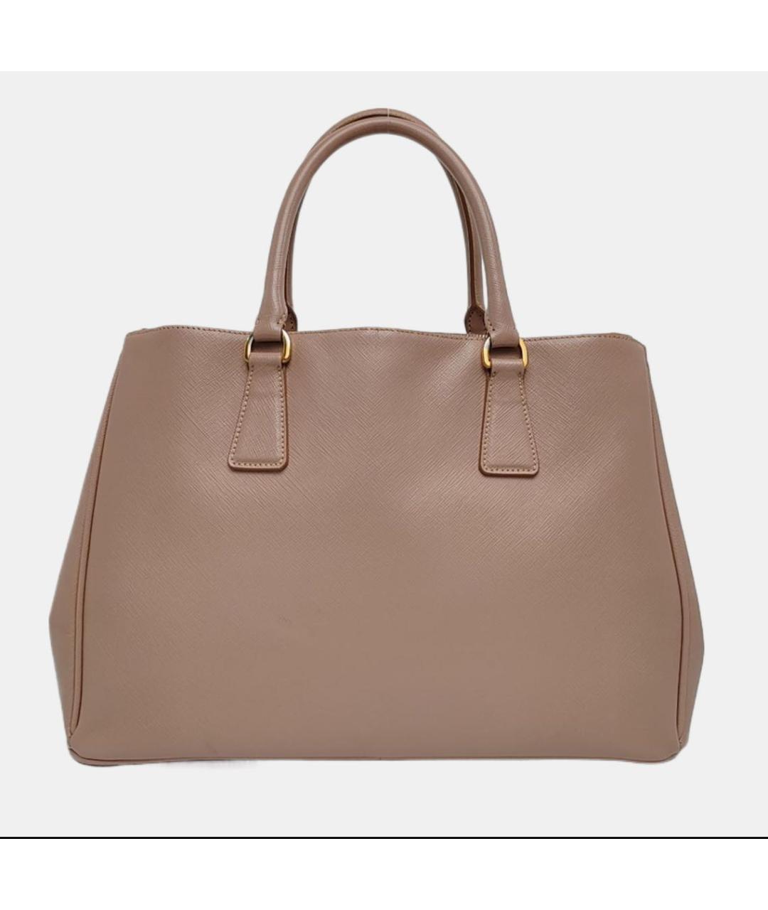 PRADA Коричневая кожаная сумка через плечо, фото 4
