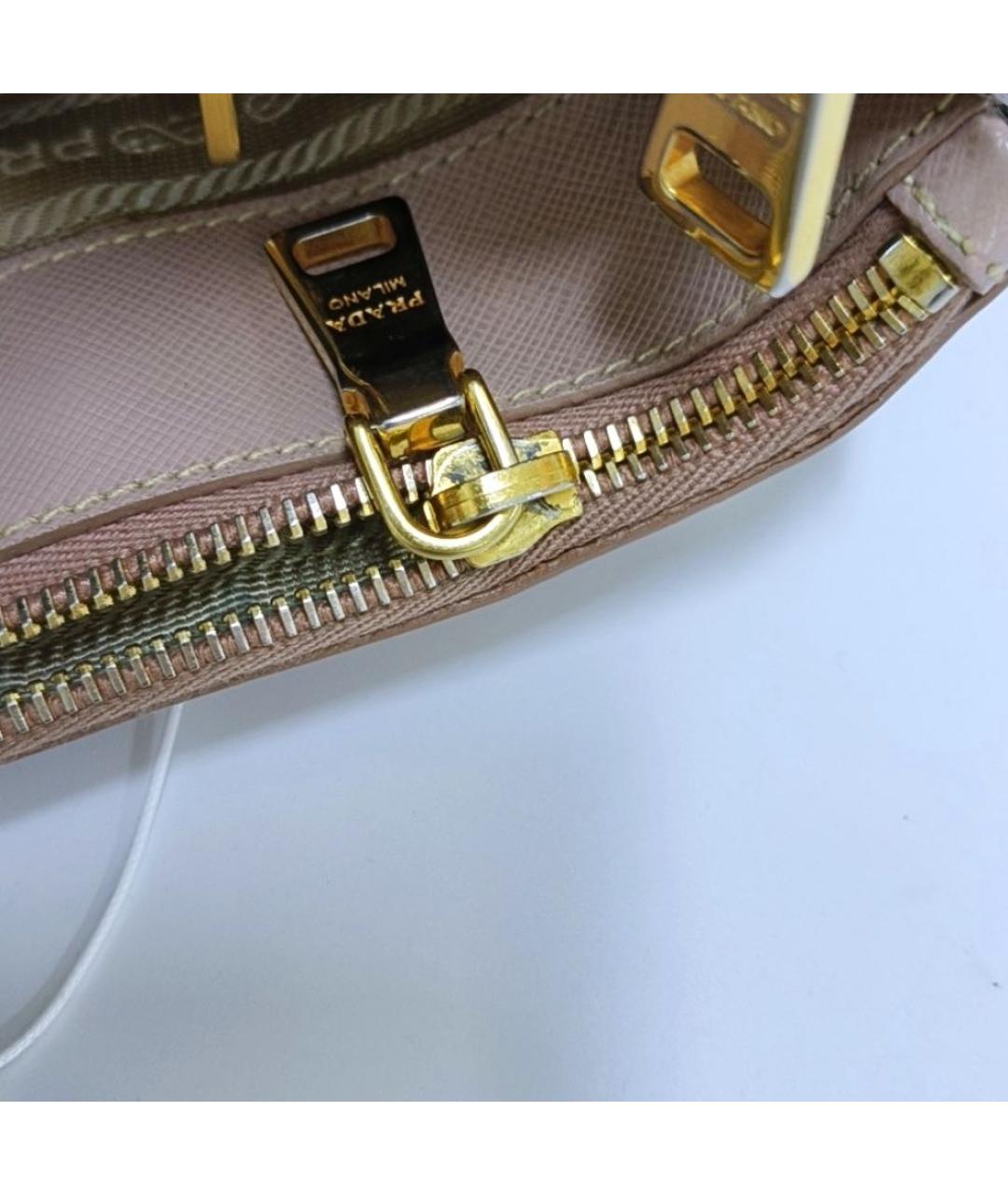 PRADA Коричневая кожаная сумка через плечо, фото 8