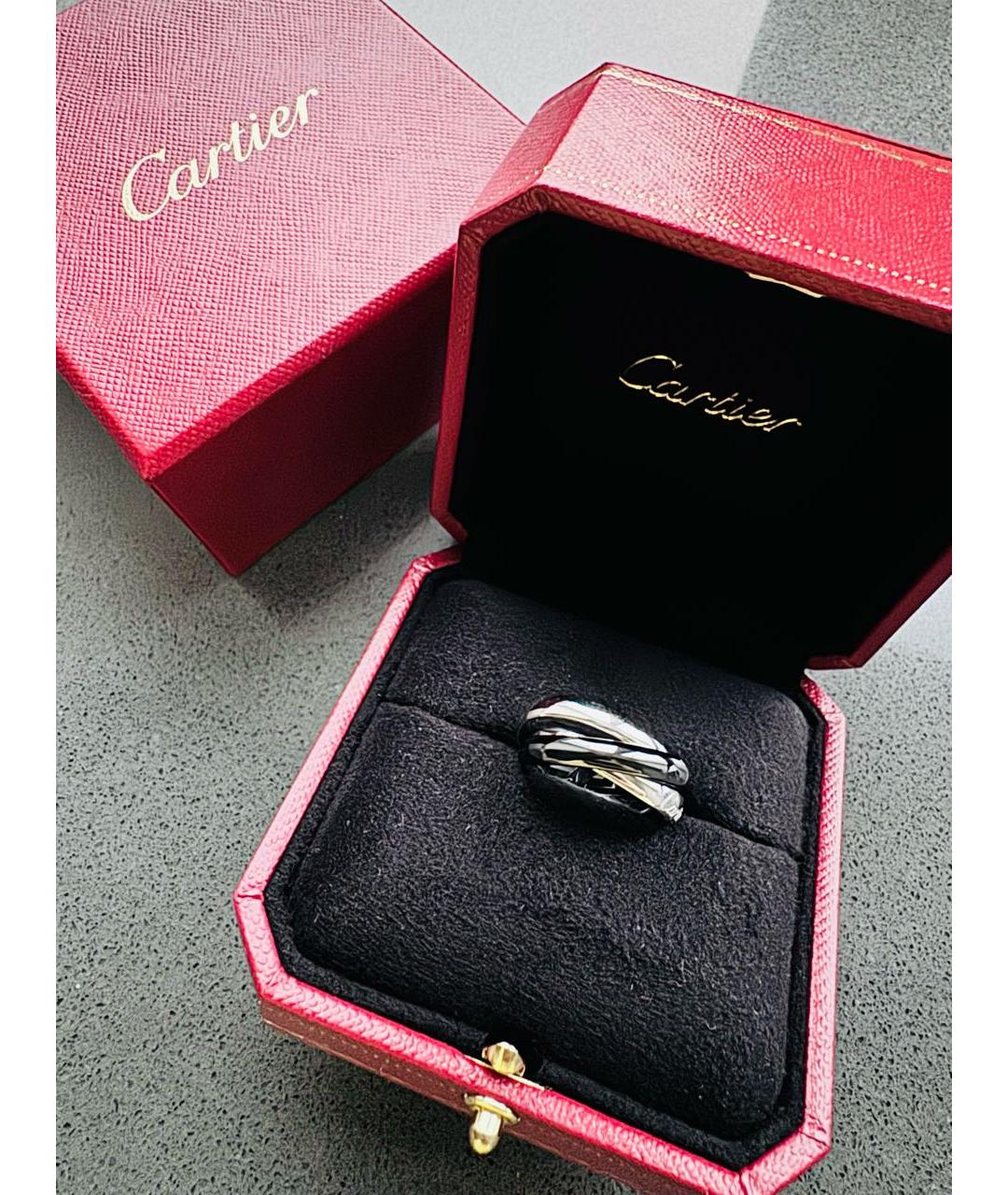CARTIER Серебряное кольцо из белого золота, фото 8