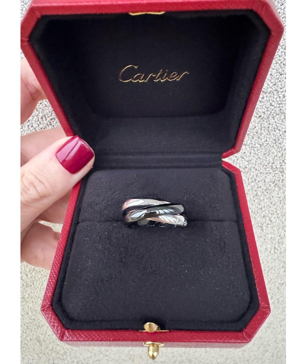 CARTIER Серебряное кольцо из белого золота, фото 3