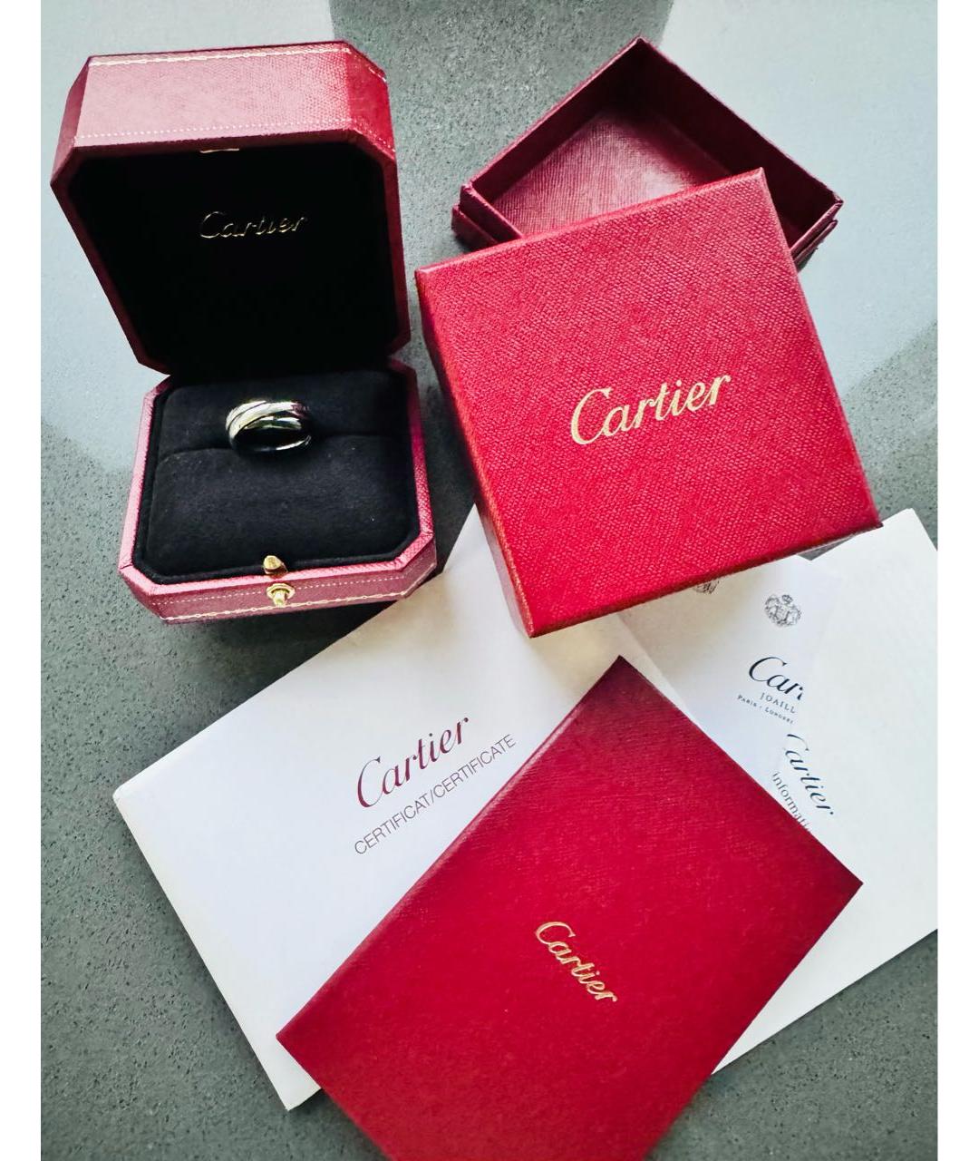 CARTIER Серебряное кольцо из белого золота, фото 2