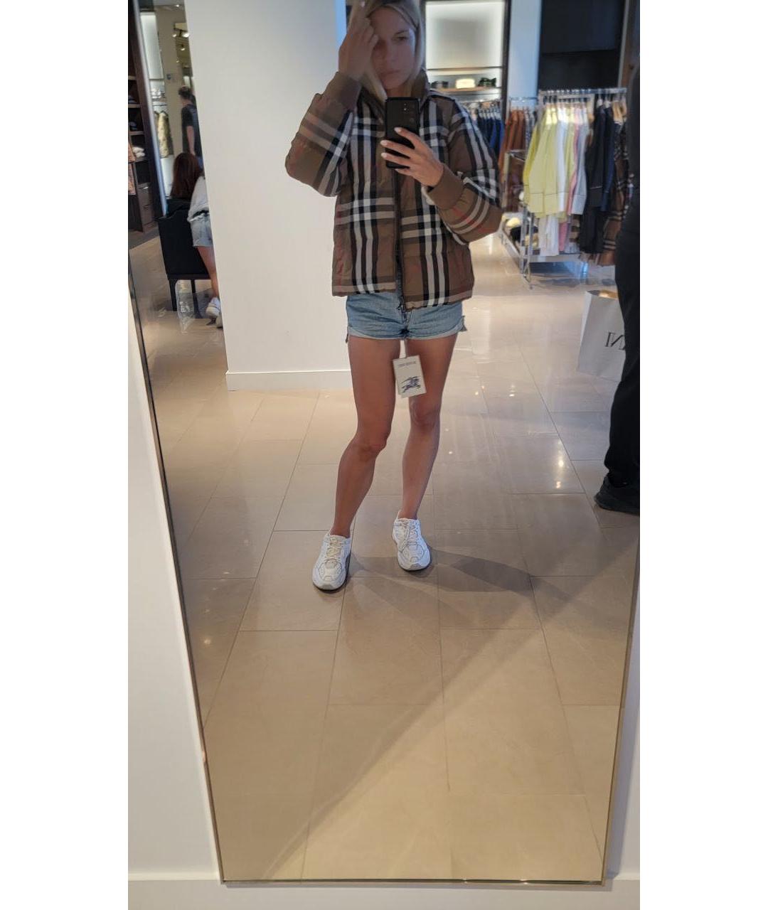 BURBERRY Бежевый пуховик, фото 4