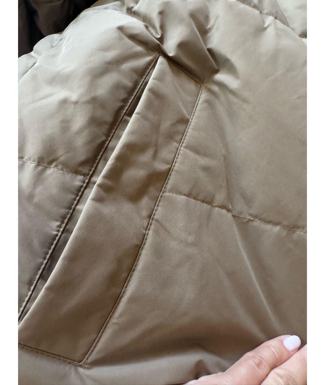 BURBERRY Бежевый пуховик, фото 8