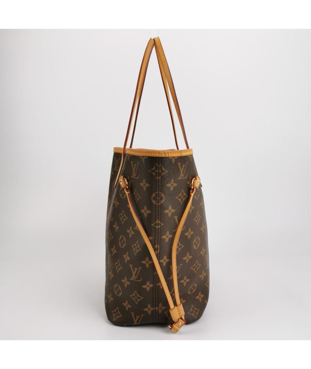 LOUIS VUITTON Коричневая кожаная пляжная сумка, фото 2