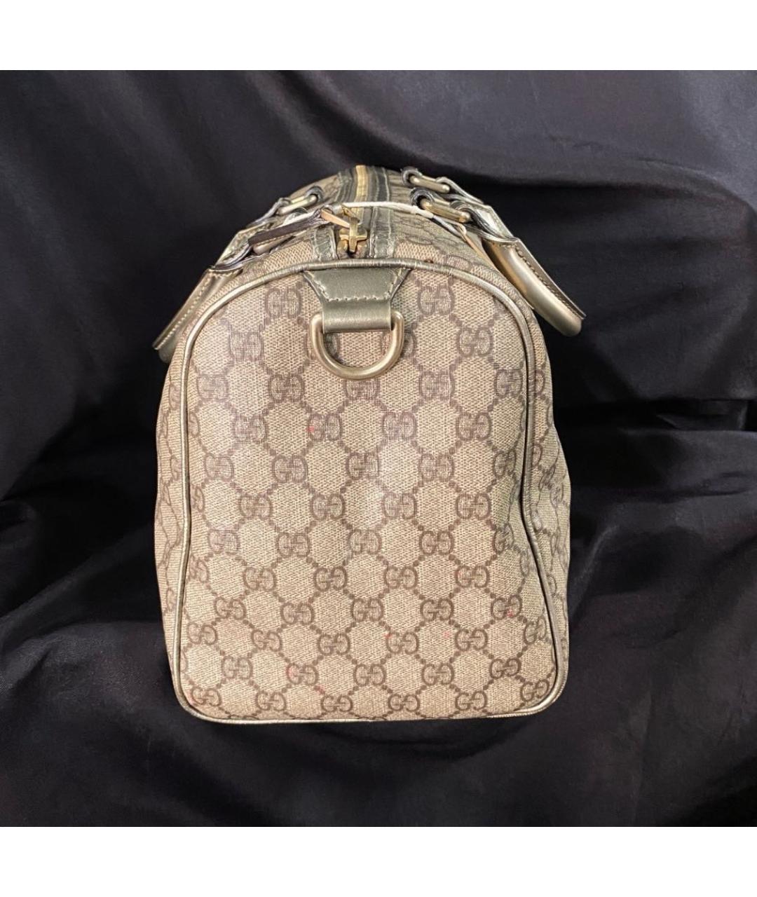 GUCCI Бежевая сумка с короткими ручками, фото 5