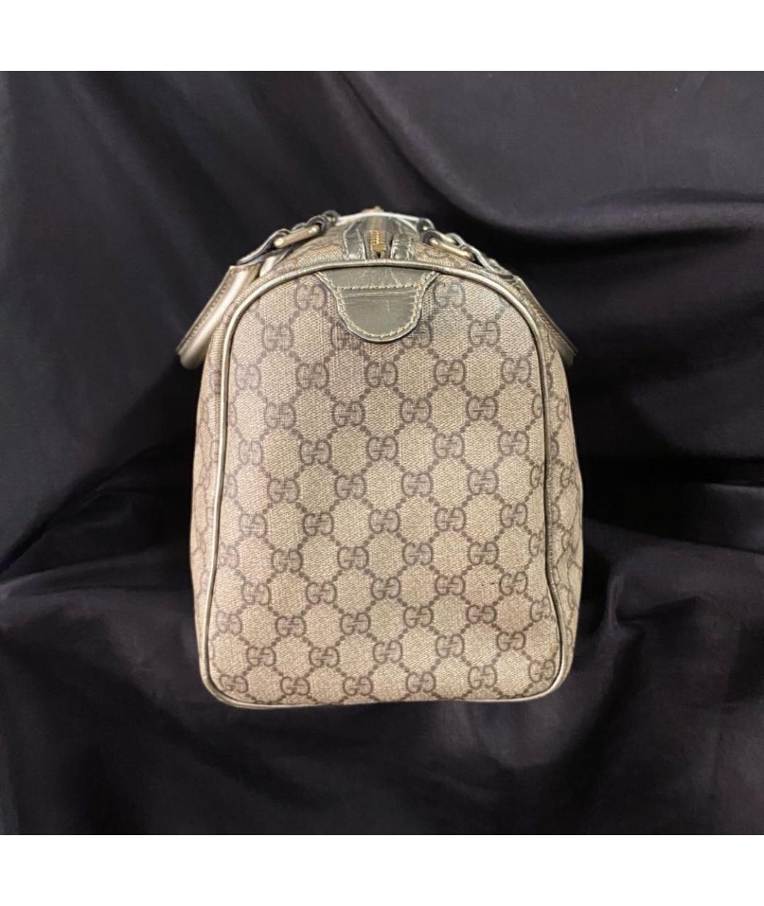 GUCCI Бежевая сумка с короткими ручками, фото 4