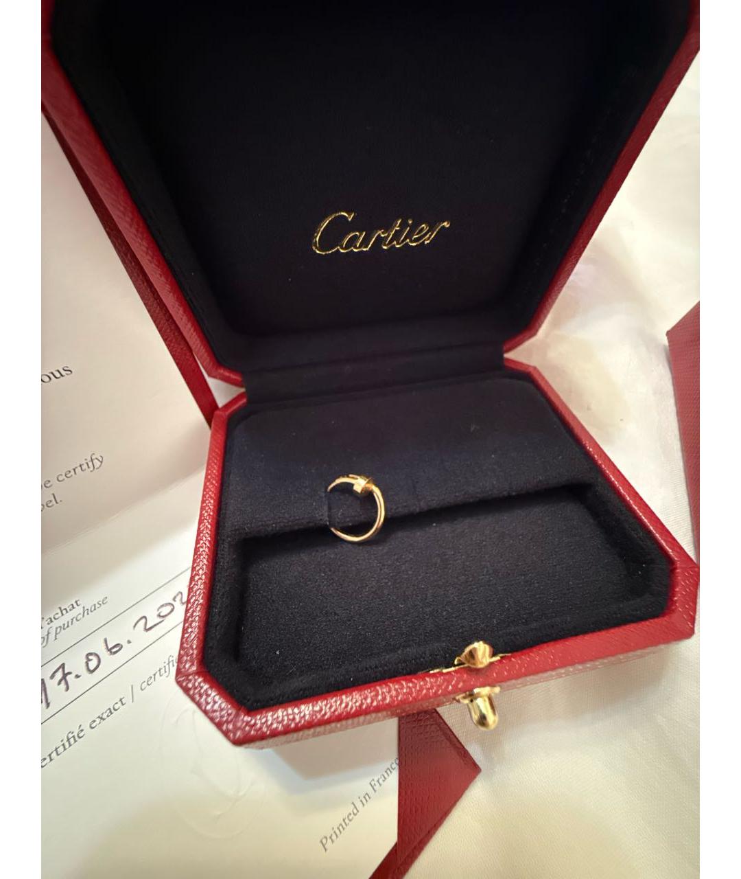 CARTIER Золотые серьги из розового золота, фото 2