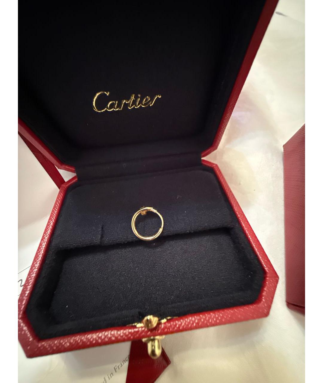 CARTIER Золотые серьги из розового золота, фото 3