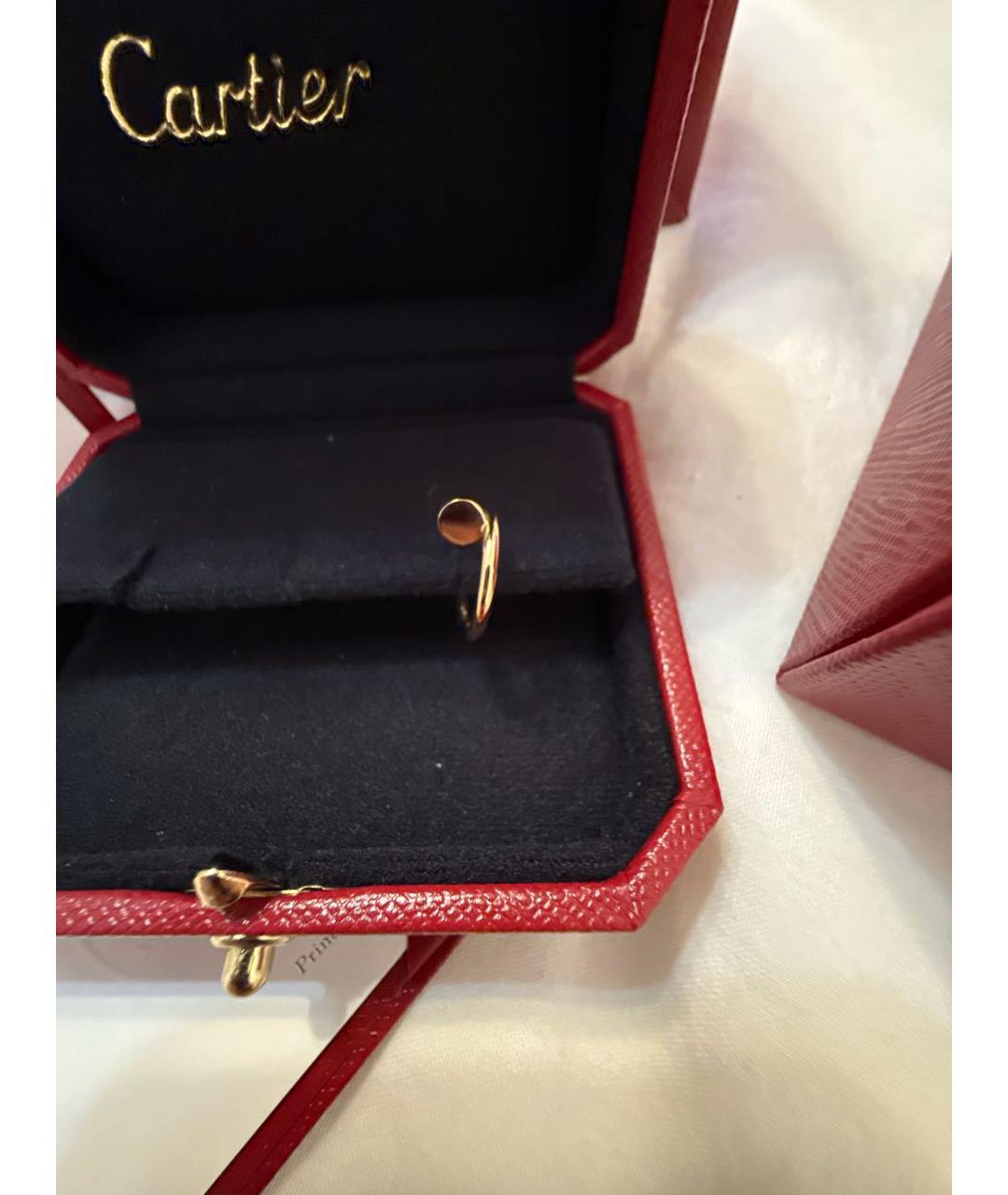 CARTIER Золотые серьги из розового золота, фото 4