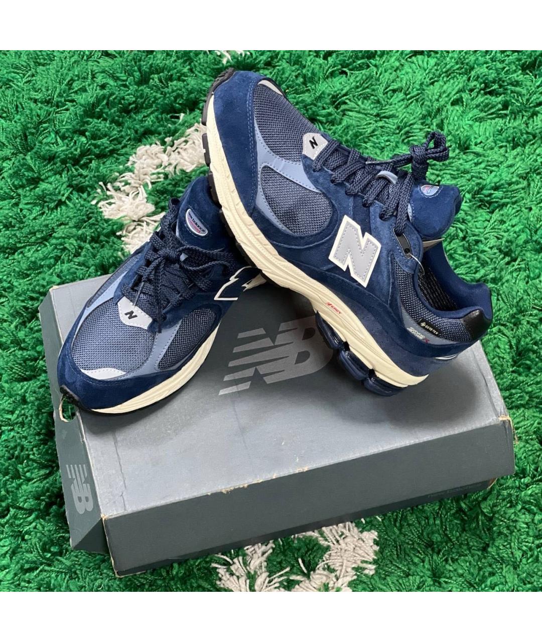 NEW BALANCE Синие низкие кроссовки / кеды, фото 5