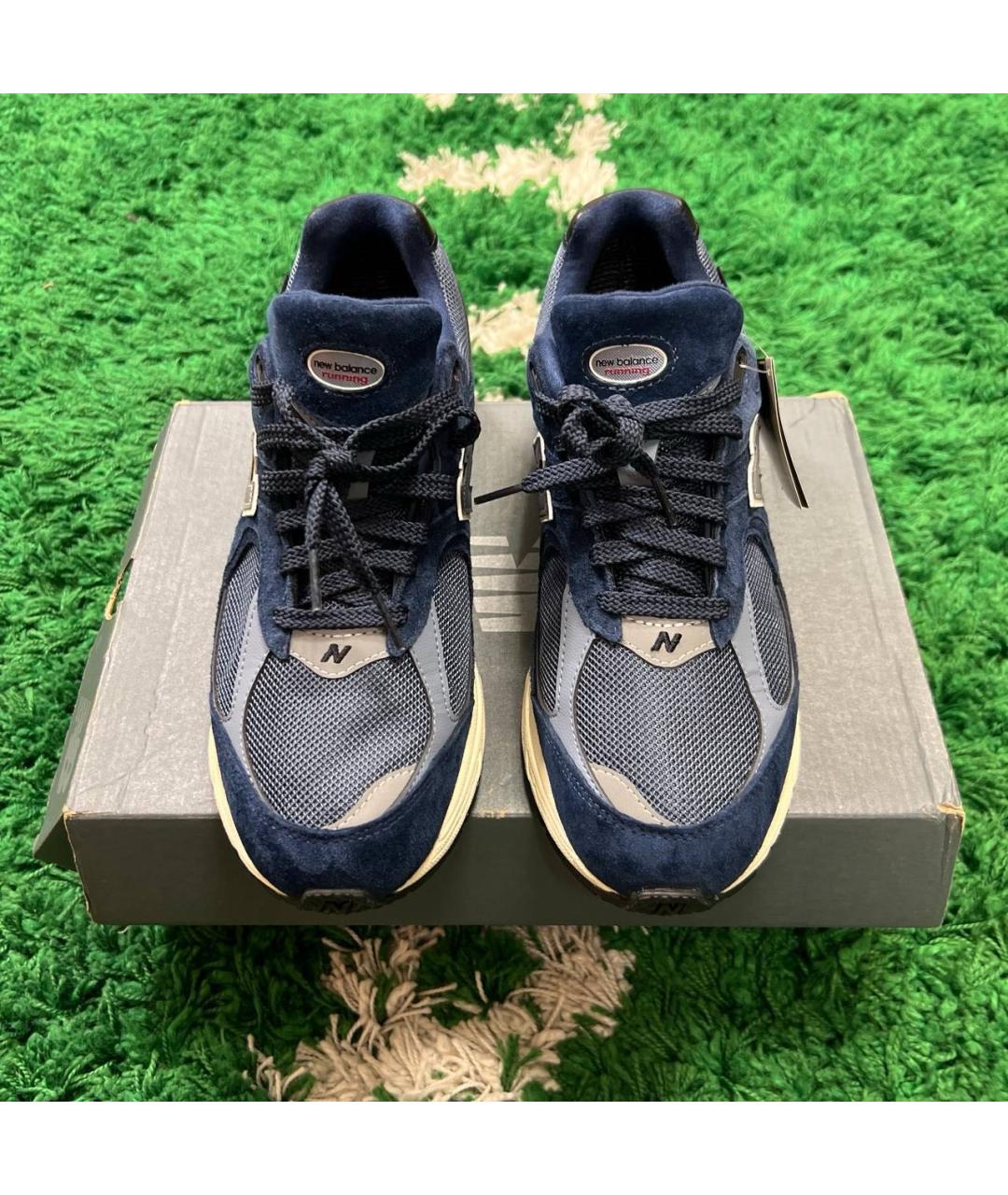 NEW BALANCE Синие низкие кроссовки / кеды, фото 2