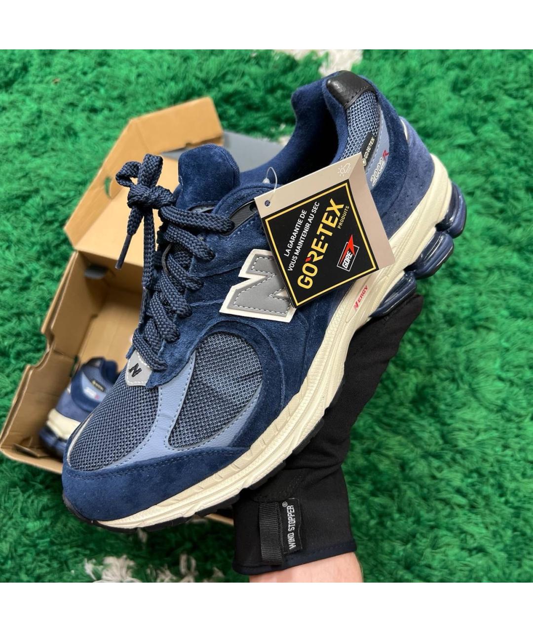 NEW BALANCE Синие низкие кроссовки / кеды, фото 3