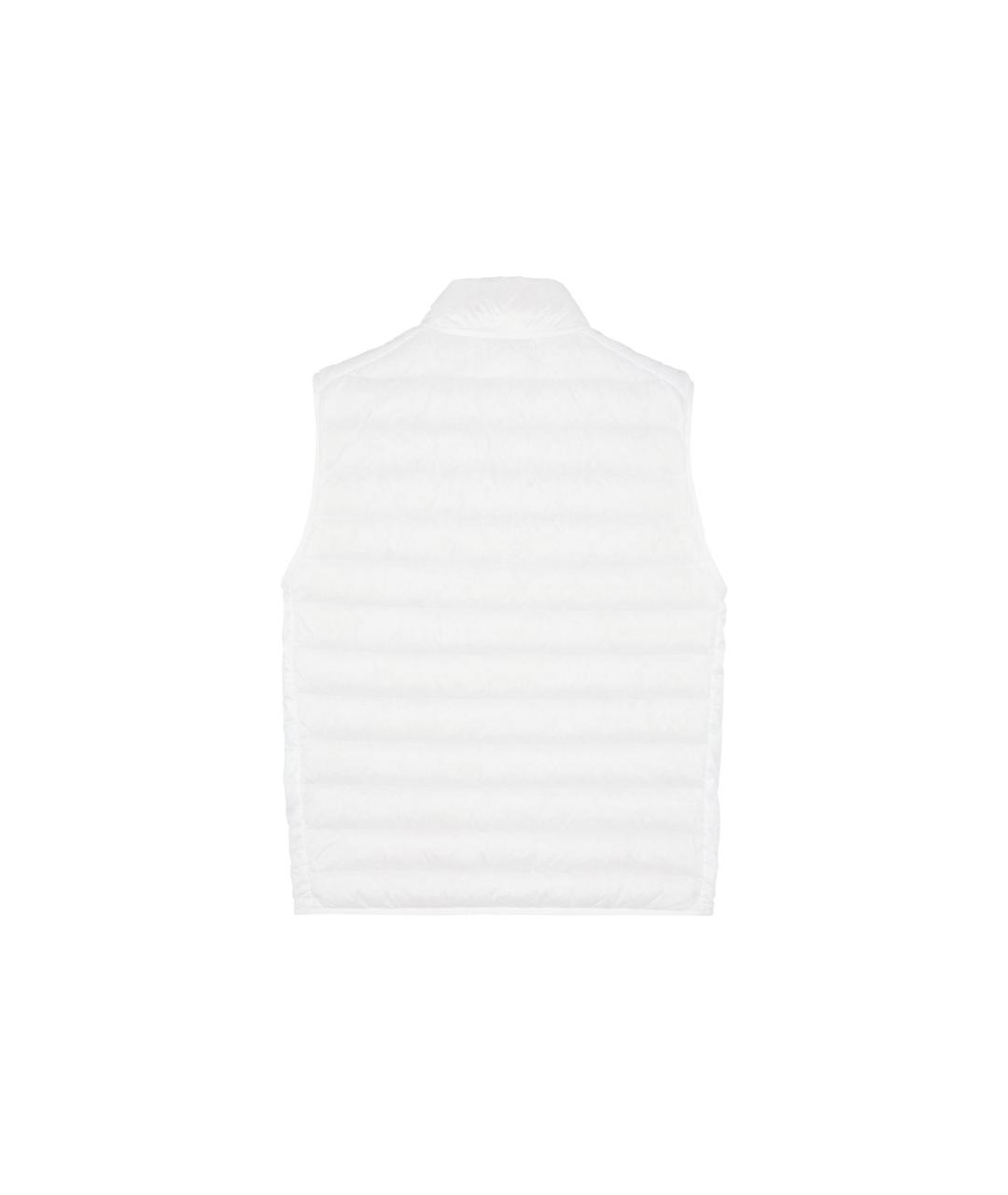 STONE ISLAND Белый жилет, фото 2