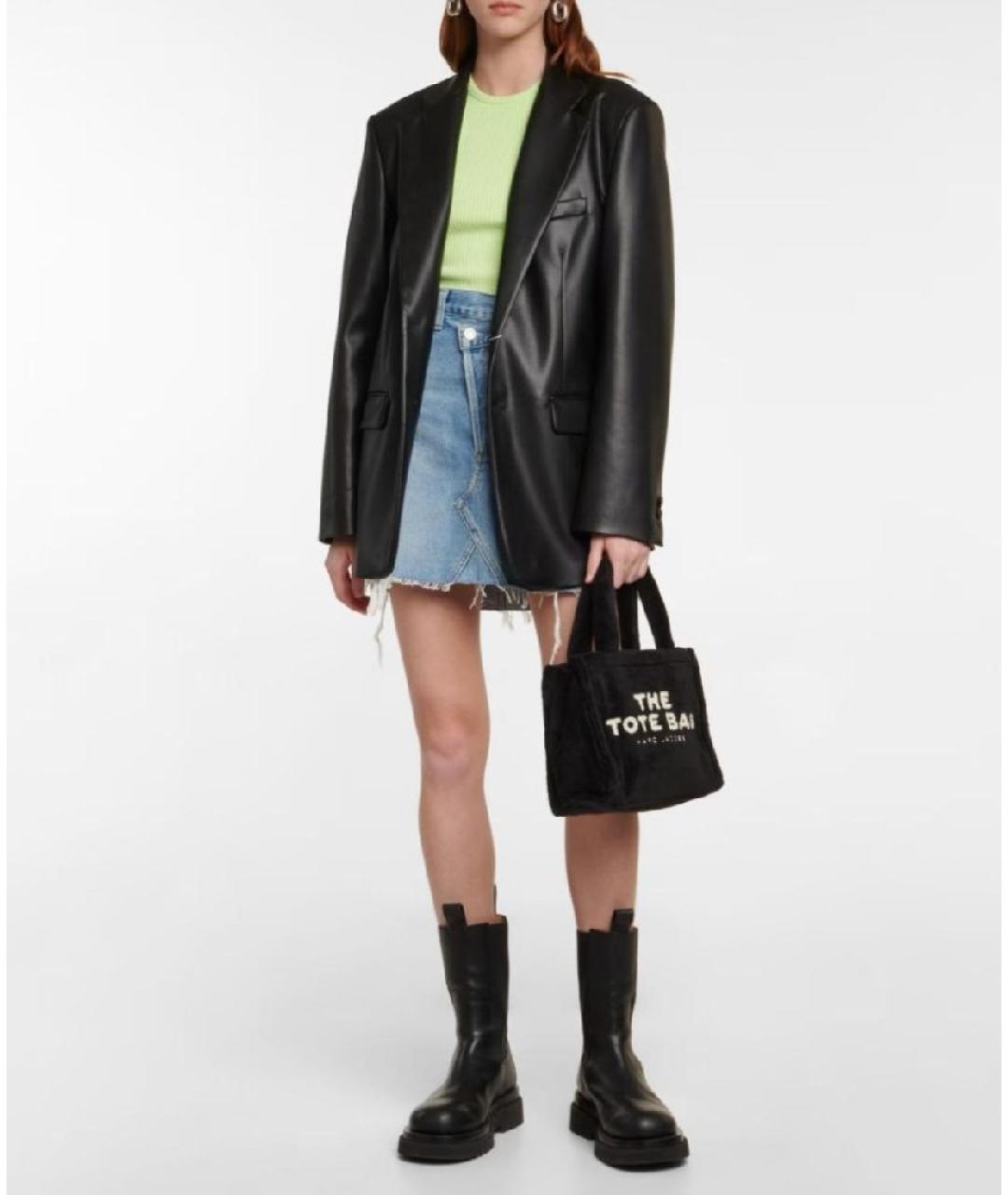 MARC JACOBS Черная сумка тоут, фото 5