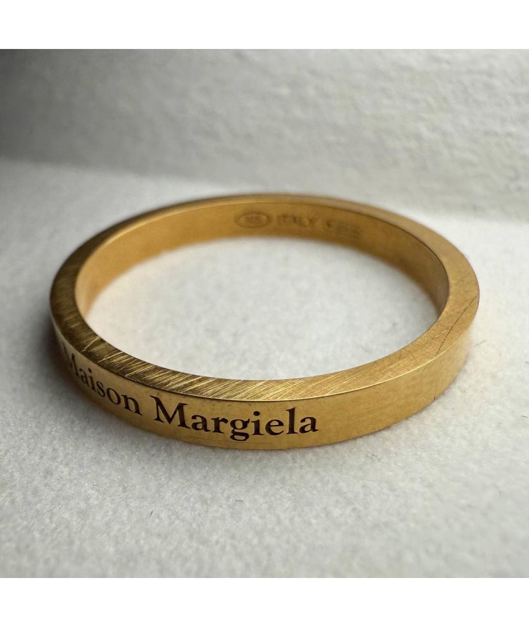 MAISON MARGIELA Золотое серебряное кольцо, фото 8