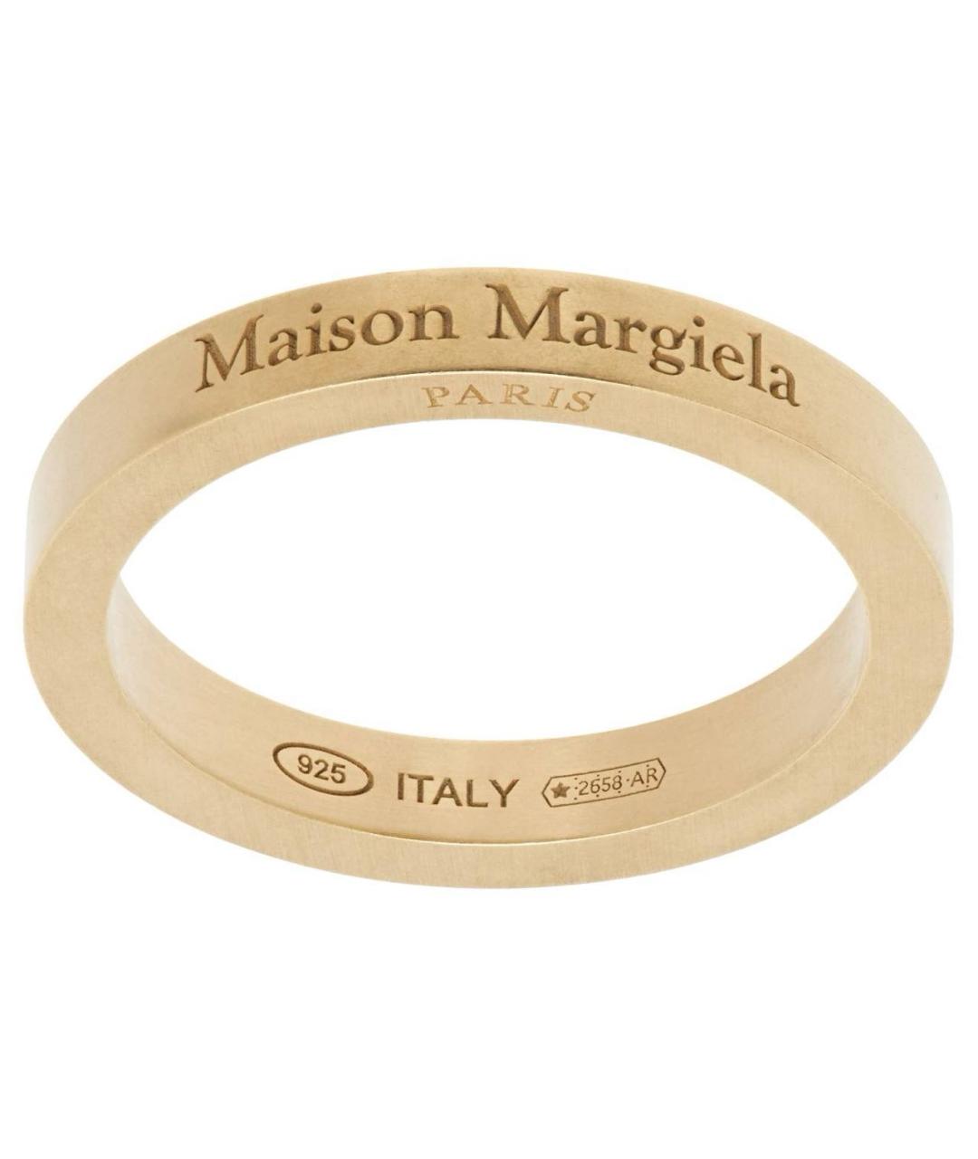 MAISON MARGIELA Золотое серебряное кольцо, фото 1