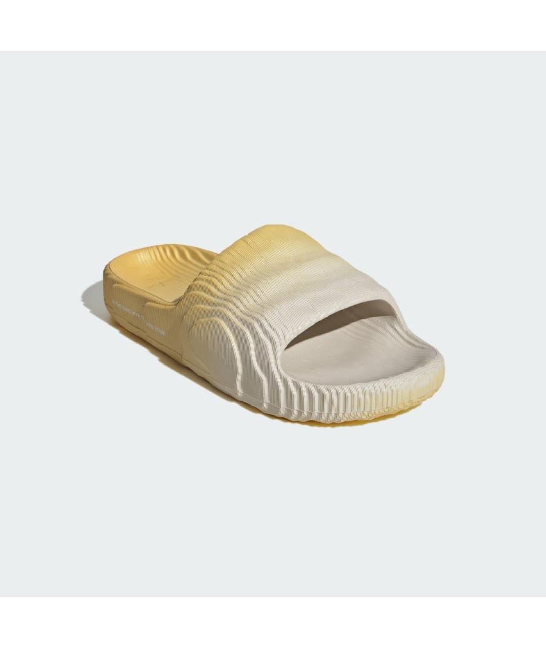ADIDAS Желтые шлепанцы, фото 2