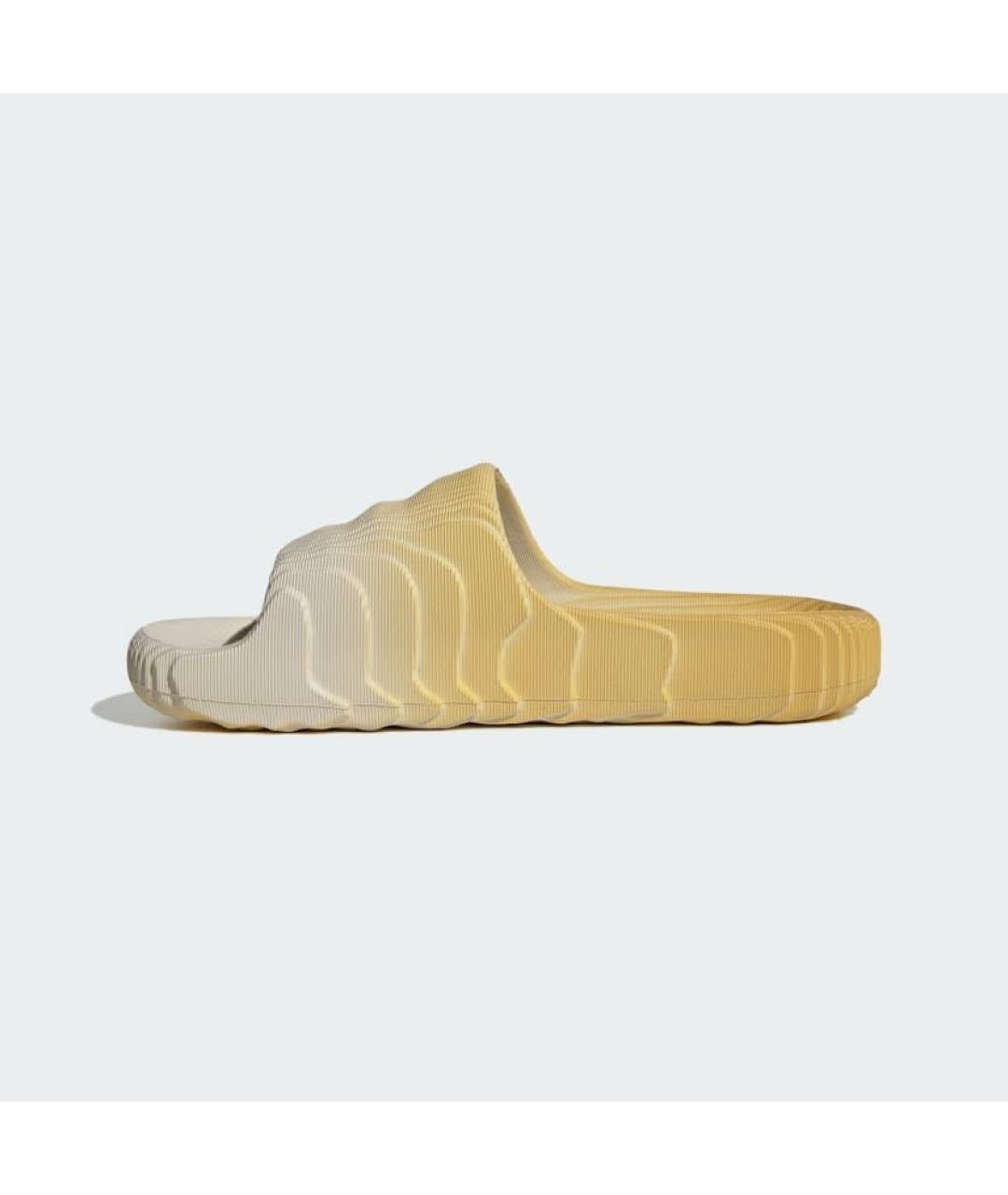 ADIDAS Желтые шлепанцы, фото 4