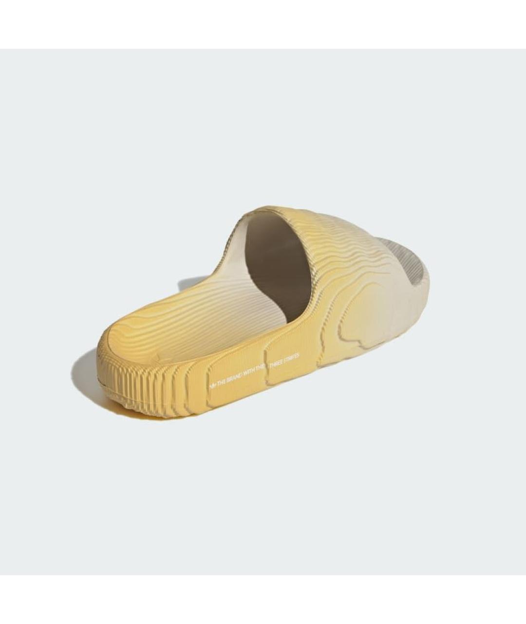 ADIDAS Желтые шлепанцы, фото 3