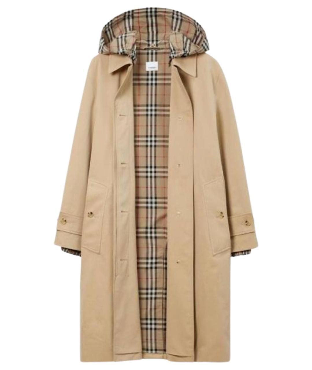 BURBERRY Бежевый тренч/плащ, фото 1
