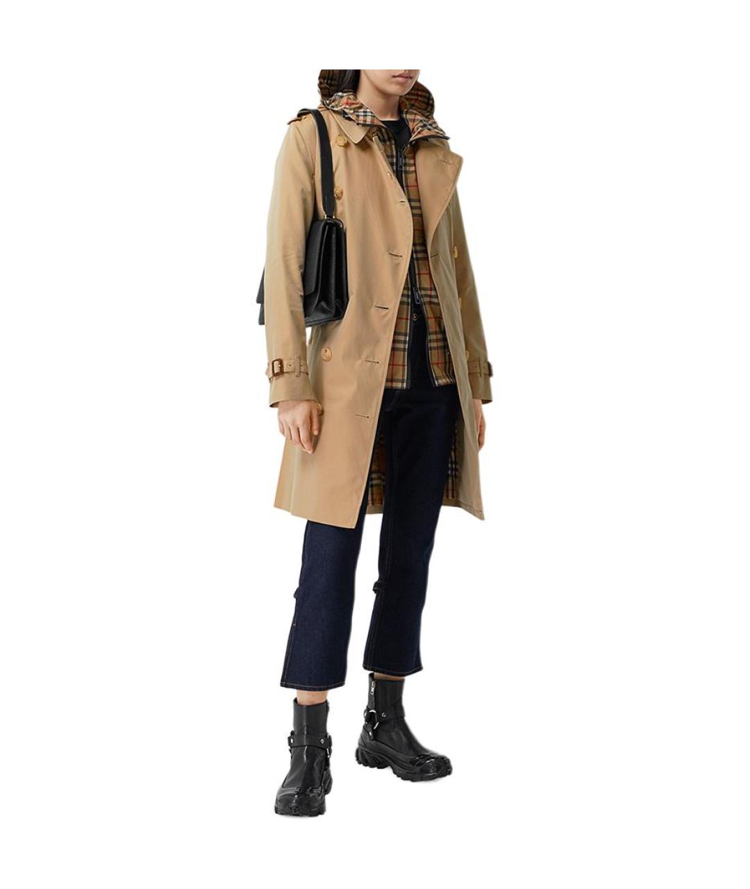 BURBERRY Коричневый тренч/плащ, фото 5