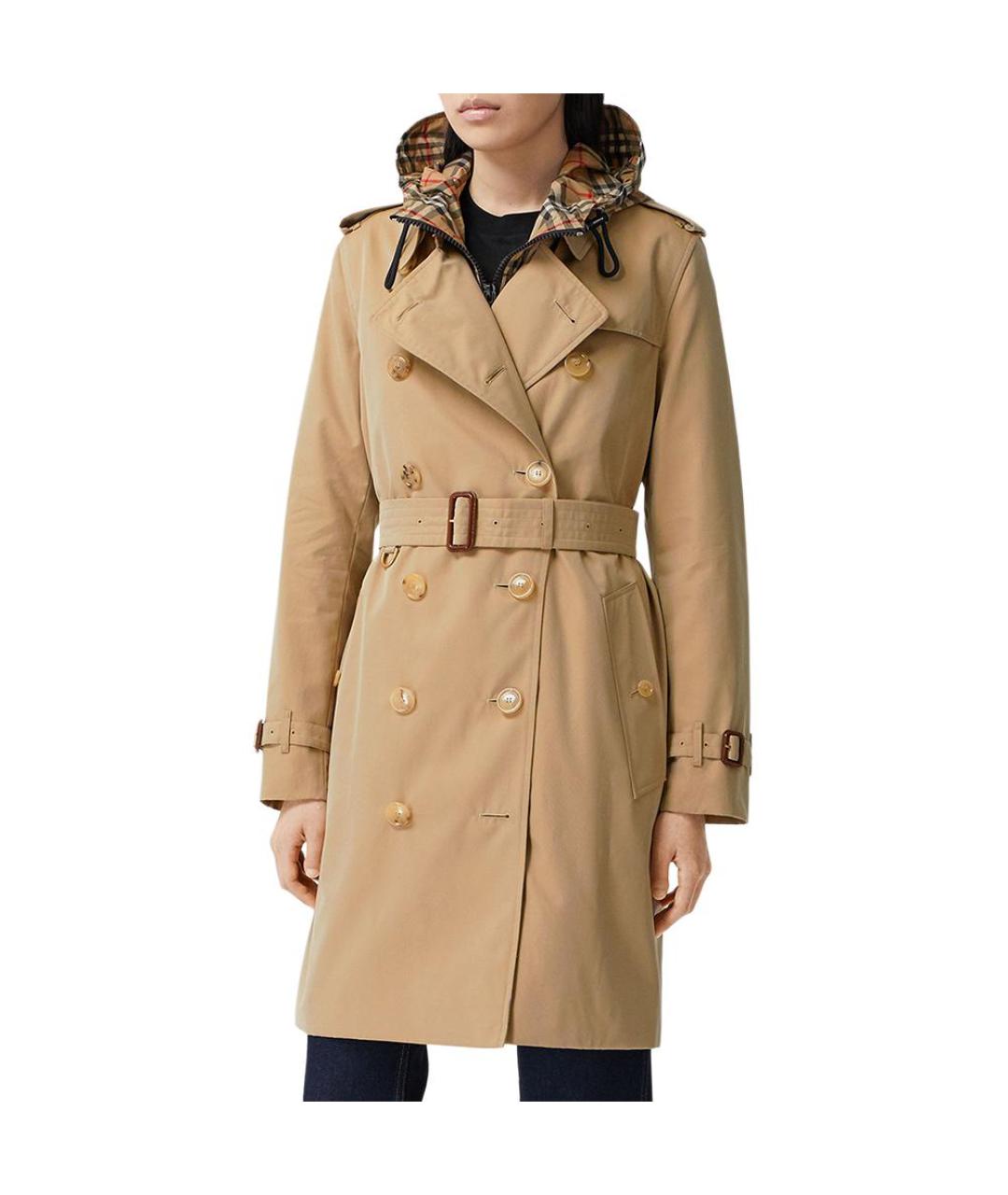 BURBERRY Коричневый тренч/плащ, фото 4