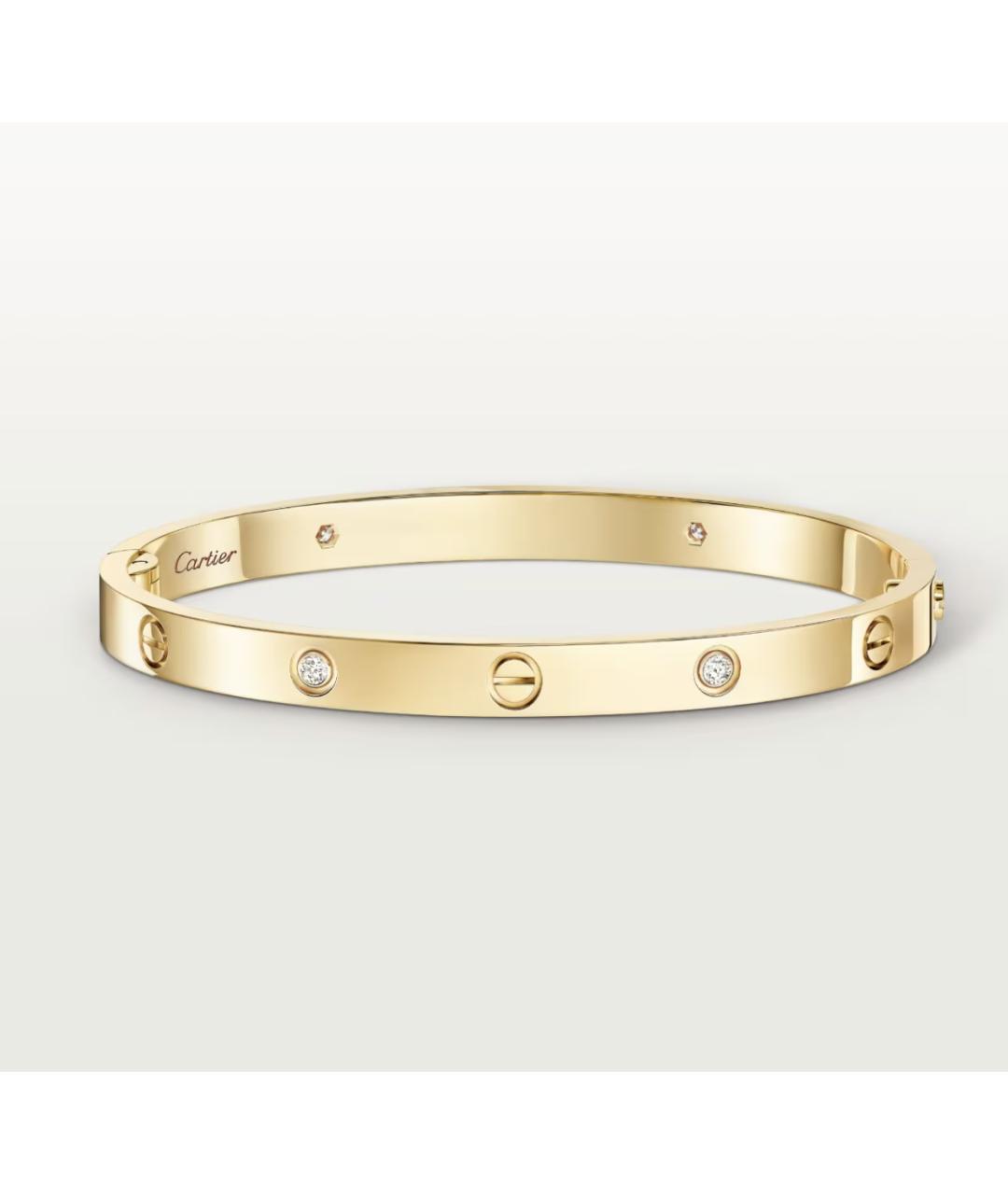 CARTIER Золотой браслет из желтого золота, фото 5