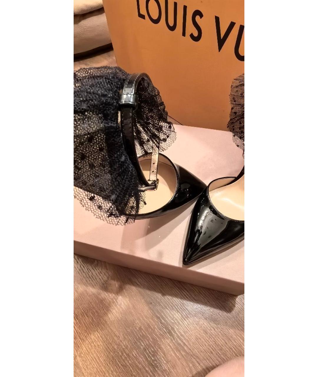 GIANVITO ROSSI Черные кожаные туфли, фото 4