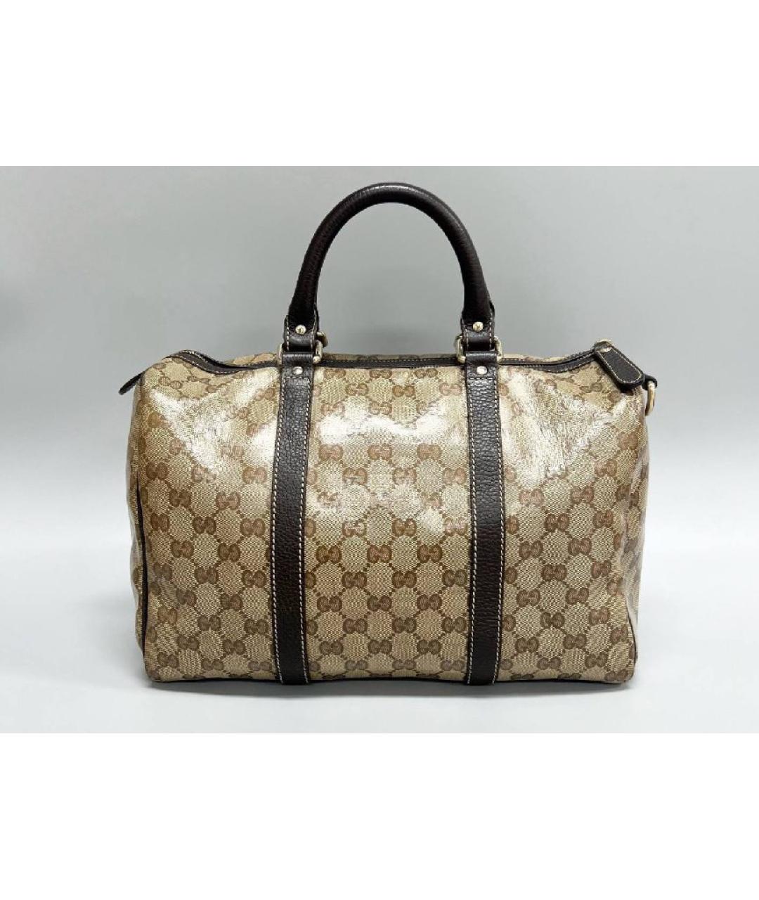 GUCCI Коричневая дорожная/спортивная сумка, фото 2