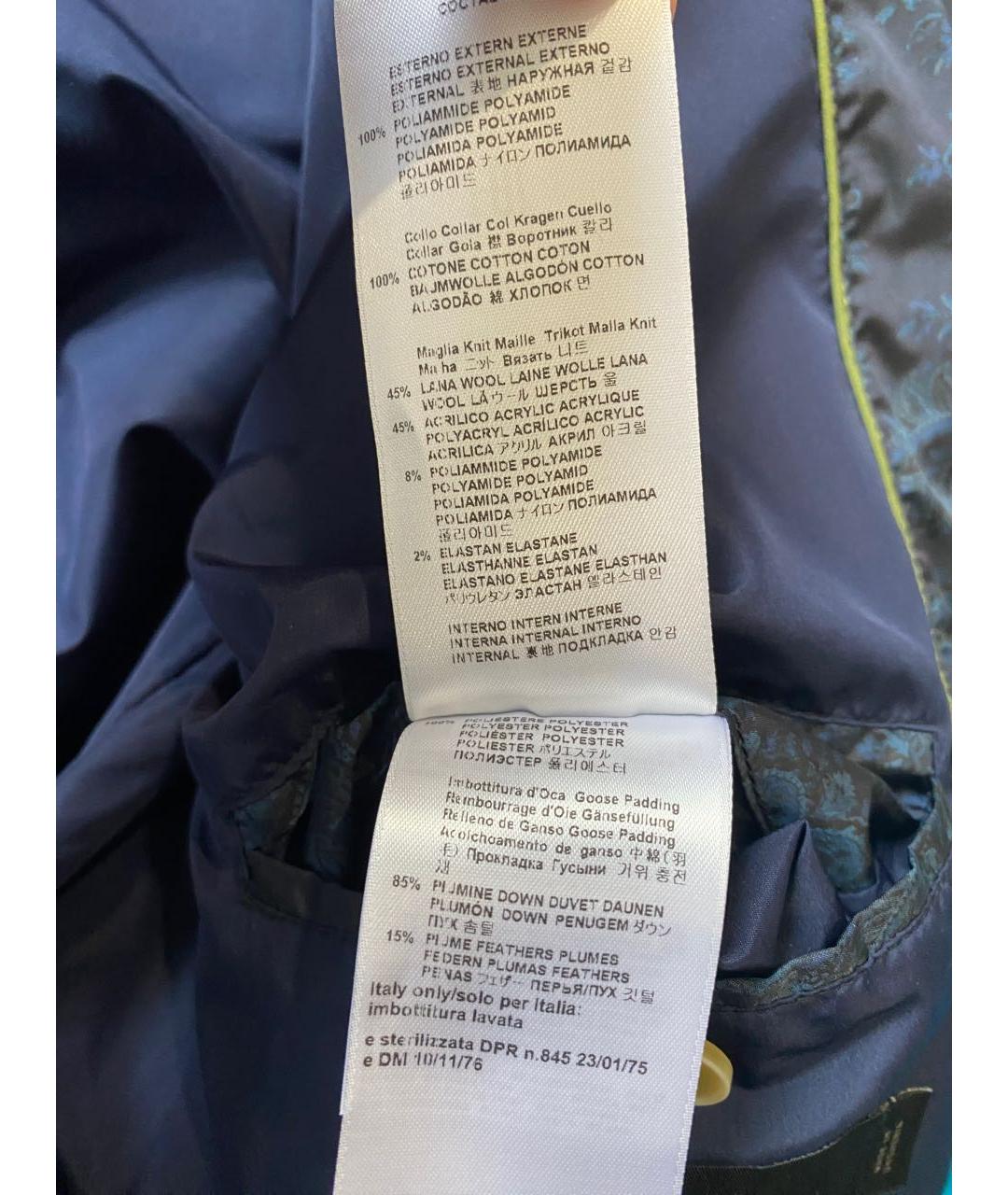 ETRO Синяя куртка, фото 8
