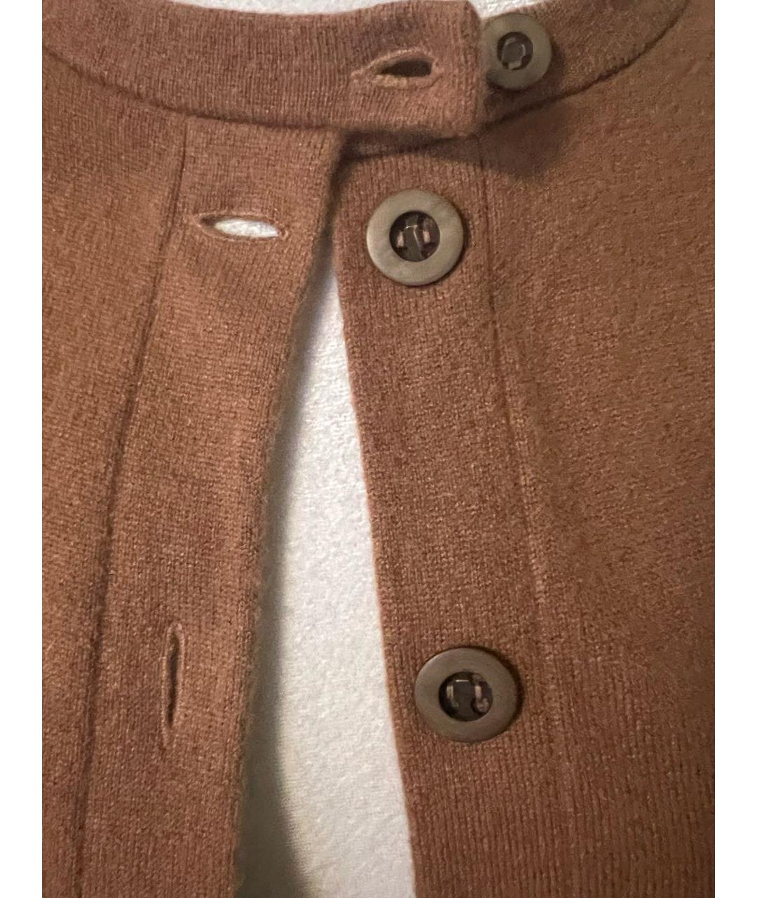 BRUNELLO CUCINELLI Коричневый кашемировый джемпер / свитер, фото 8