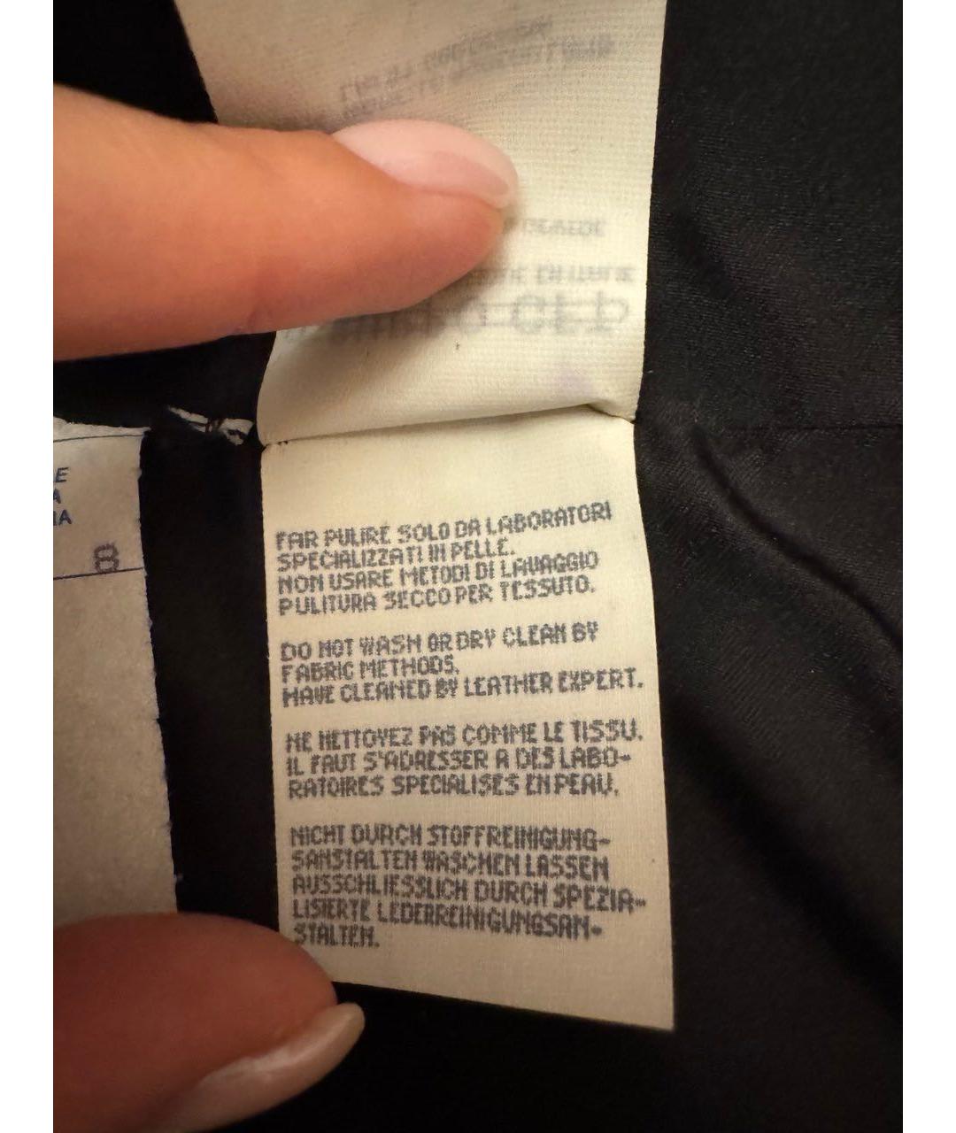 VALENTINO Черный шелковый жакет/пиджак, фото 5